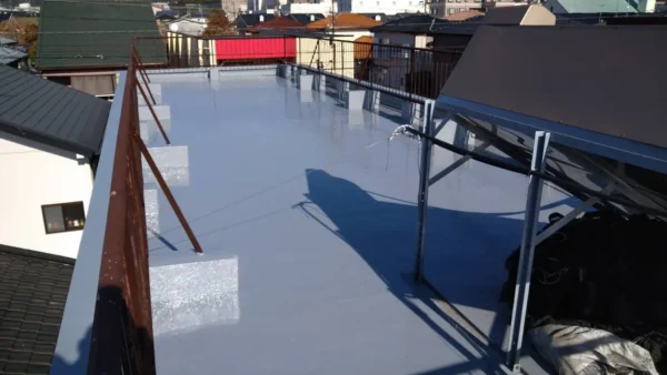 長崎県大村市O様邸｜屋上ウレタン塗膜防水施工完了しました！